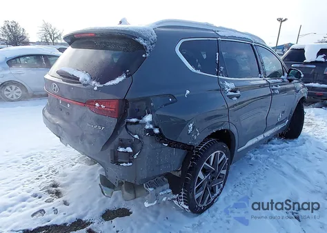 2022 Hyundai Santa Fe Calligraphy z USA, uszkodzony, nr VIN 5NMS5DAL3NH426542